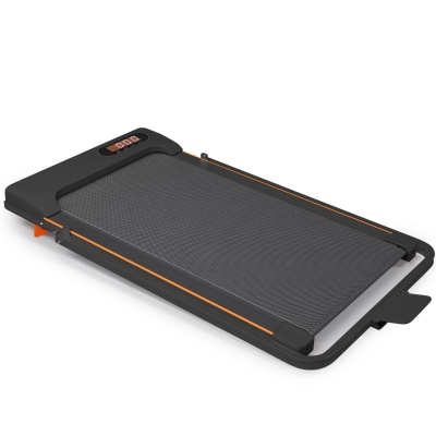 Folding Treadmill with Adjustable Incline, Black