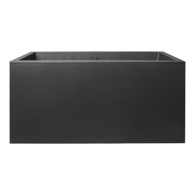 ELHO Bac a fleurs Vivo Next Long 80 - L 78 x W 39 x H 38 cm - Intérieur,Extérieur - 100% recyclé - Noir