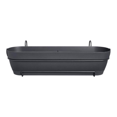 ELHO Balconniere VIBIA CAMPANA ALLIN1 Rectangulaire - 11 l  - Ø 70x26x17,7cm - Plastique - Anthracite
