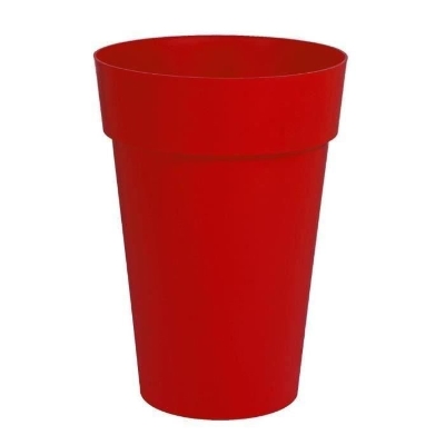 EDA Vase haut TOSCANE - 67L - Ø 46 x H 65 cm - Rouge rubis