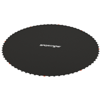 SPORTNOW Tappeto di ricambio per trampolino 385x385cm Nero