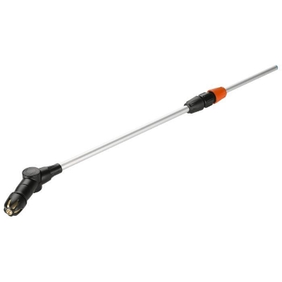 Tube prolongateur télescopique GARDENA pour désherbage - Longueur 40-100cm - Buse orientable