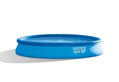 Kit Piscine hors sol autoportante INTEX - Easy Set™ - 457 x 84 cm - Ronde (Livrée avec une pompe et cartouche) - 28158NP