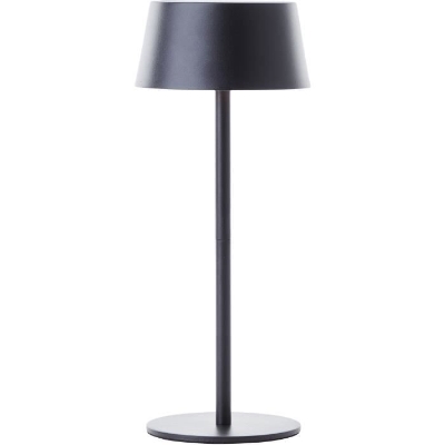 Lampe de table d'extérieur - BRILLIANT - PICCO - LED et solaire - Métal et plastique - 5 W - Noir dépoli