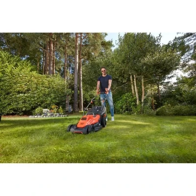 Tondeuse électrique filaire - BLACK+DECKER - BEMW481BH-QS - 1800W - 42cm de coupe