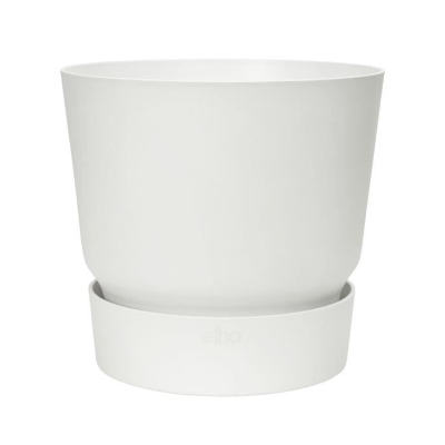 ELHO Pot de fleur GREENVILLE - Ø 47 x H 44,1 cm - 100% recyclé - Blanc