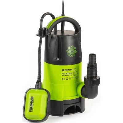 Pompe a boue - FIELDMANN - FVC 4001-EK - 750 W - Débit max. 14 000 l/h - Profondeur 8 m