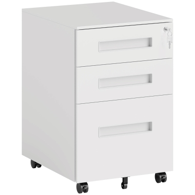 File Cabinet 39W x 48D x 60H cm White