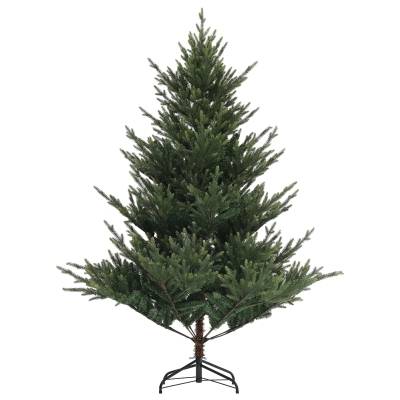 HOMCOM Artificial Norwegian spruce Christmas tree with 1046 tips, Metal base, Green
