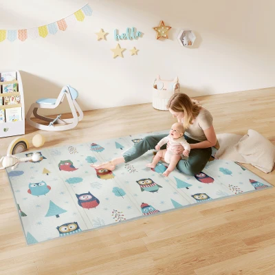 AIYAPLAY Tapis Bébé Animaux Mousse 1,5cm Antidérapant