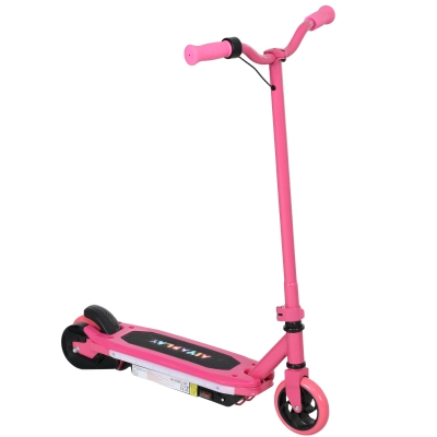 AIYAPLAY Electric Scooter Kids 6-14 Pink 10 KM/H 8 KM