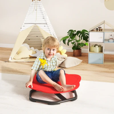 AIYAPLAY Kids Swivel Chair Sensory Training Red