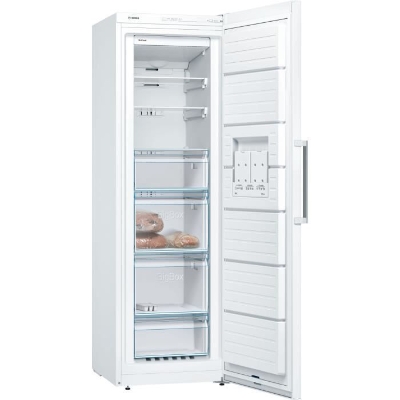 Congélateur armoire - BOSCH SER4 - GSN36CWEP - Classe E - 242 L - 186 x 60 x 65 cm - Blanc