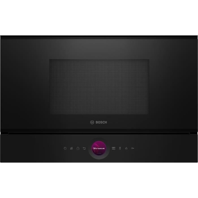 Micro-ondes simple encastrable - BOSCH SER8 - BFL7221B1 - Noir -  21 L  - 38,2 x 59,4 x 31,8 cm