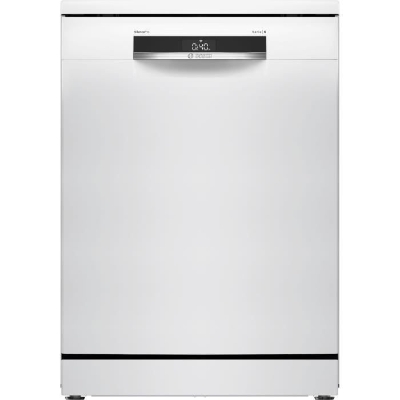 Lave-vaisselle pose libre BOSCH SSMS6ZCW12F SER6 - 14 couverts - Induction - L60cm - 38 dB - tiroir a couverts - Blanc