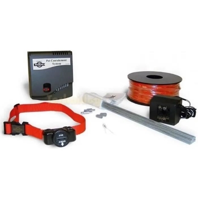 PetSafe - Systeme de Clôture Anti-fugue avec Fil pour Chien de plus 3,6 Kg – Avertissement Sonore/Eléctrostatique,Facile a