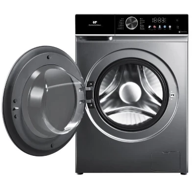 Lave-linge hublot - CONTINENTAL EDISON - CELL1012DDS1 - 10kg - MOTEUR INDUCTION DIRECTE SANS COURROIE -60 cm - 1200 trs/min - Silver