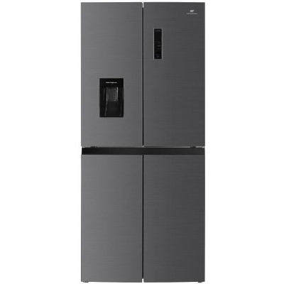 Réfrigérateur Continental Edison - CERA4D464IX - multi portes - 464L - Total No Frost (Sans givre)- L79 cm x H 180 cm - Inox