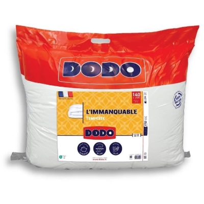 DODO Couette tempérée 250G/m² - L'IMMANQUABLE -  140 x 200 cm - Blanc
