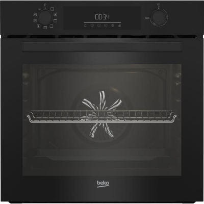 Four multifonction encastrable - Pyrolyse - BEKO - BBIE11300BMP - Noir - Porte froide - 59,4 x 56,7 x 59,5 cm