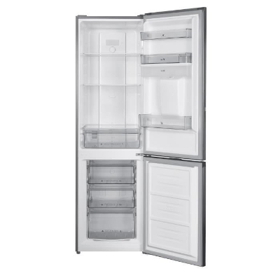 Réfrigérateur congélateur bas CONTINENTAL EDISON - 251L -Total No Frost(Sans givre) - Inox - L 55 cm x H 180 cm