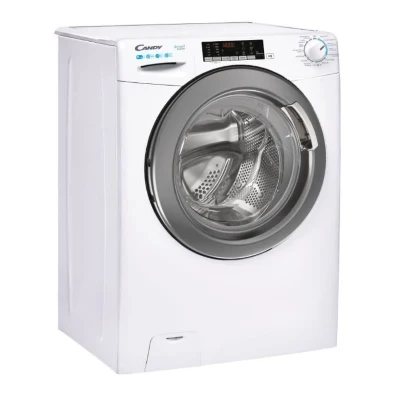Lave-linge séchant CANDY CSWS496TWMRE/FR - 9 / 6  kg - Induction - 1400 trs/min - 15 prgms - Classe A - Blanc