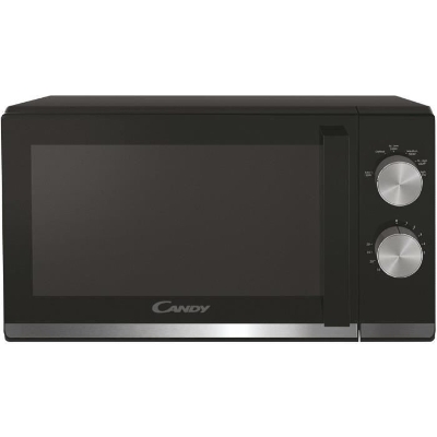 Micro-ondes Candy Moderna CMW20TNMB 700 W 20L Noir - Fonction Décongélation - Plateau Tournant en Verre - 6 Niveaux de Puissance