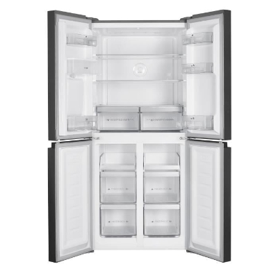 Réfrigérateur Continental Edison - CERA4D464IX - multi portes - 464L - Total No Frost (Sans givre)- L79 cm x H 180 cm - Inox