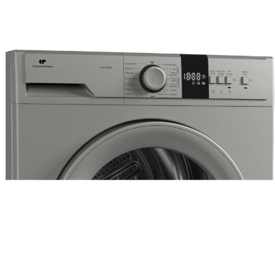 Seche-linge pompe a chaleur CONTINENTAL EDISON CESL10PCS2 - 10 kg - 60 cm - Classe E - Silver