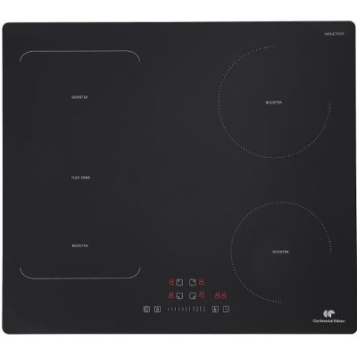 Plaque induction CONTINENTAL EDISON - CETI4ZFLEXB1 - 7200 W -1 zone flex - Noir