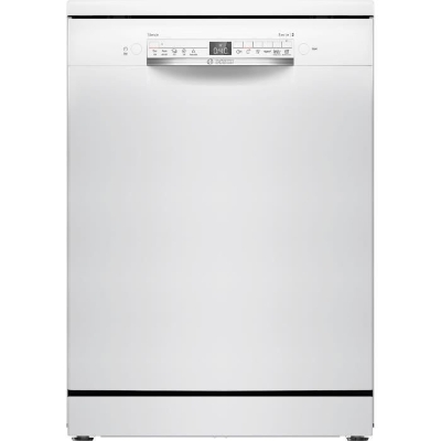 Lave-vaisselle pose libre BOSCH SER2 SMS2HTW03F - 13 couverts - Induction - L60cm - 46 dB - Blanc