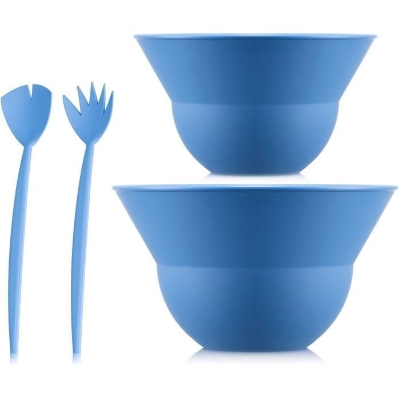 Ensemble de 2 bols 3 L et 4.9 L avec couverts a salade - BODUM - Topee - Matisse