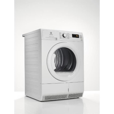Seche-linge pompe a chaleur ELECTROLUX EDH1281UC - 8 kg - L60cm - Blanc