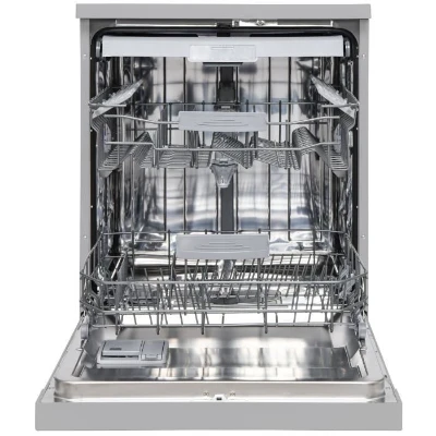 Lave-vaisselle pose libre CONTINENTAL EDISON - 15 couverts - Largeur 59,8 cm - Classe D - moteur induction - 39 dB - Silver