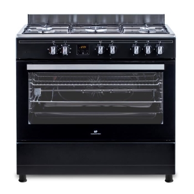Cuisiniere piano four multifonctions catalyse - CONTINENTAL EDISON - CECP9060BDD- 95 L - Affichage digital - L90 x H 85 cm - Noir