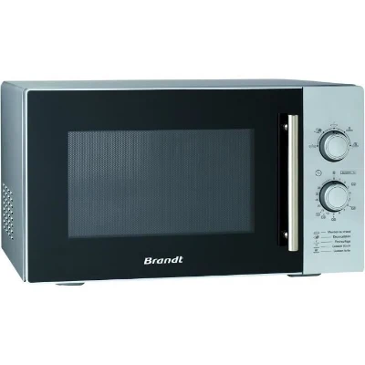 Micro-ondes monofonction pose libre BRANDT SM 2602S silver - 26 L - 900 W