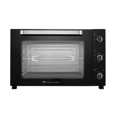 Minifour électrique -Chaleur tournante- CONTINENTAL EDISON - CEMF80B - Noir - L68 x H42,8 x P 48 cm