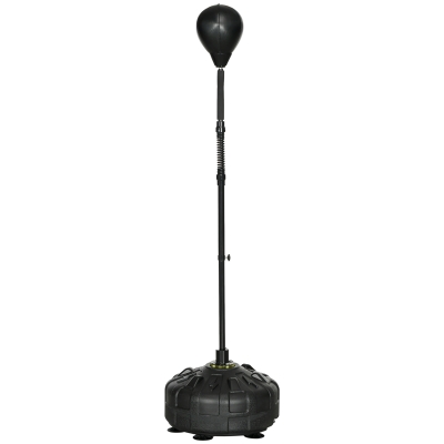 SPORTNOW Sac de box cu suport reglabil 145–180 cm, bază umplută, negru