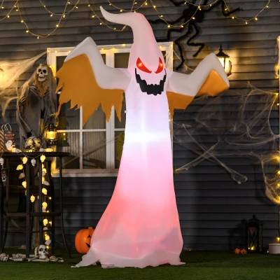 HOMCOM Halloween opblaasbaar spook