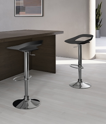 E-STYLO Sgabello moderno regolabile, perfetto per arredare cucine, penisole, isole e angoli bar con stile e praticità, 40cm X 40cm H. 69/91cm