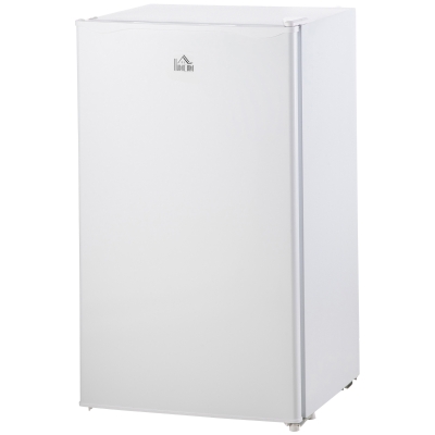 HOMCOM Mini Frigo 91L Porte Réversible Compact Blanc