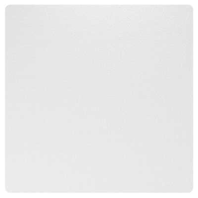 HOMCOM Floor protection mat, non-slip, 1.5mm thick, 120x120cm, Transparent