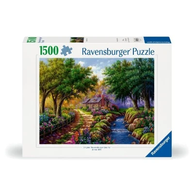 Puzzle 1500 pieces Cottage au bord de la riviere, Adultes & enfants des 14 ans, 12000735, Ravensburger