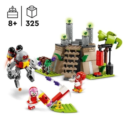 LEGO Sonic the Hedgehog 76998 Knuckles et le sanctuaire du Master Emerald Set pour gamers