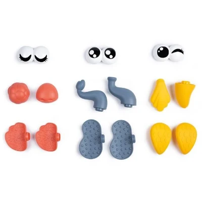 Little Smoby -  Cube éveil Badaboum - Création d'animaux rigolos - Fabrication française