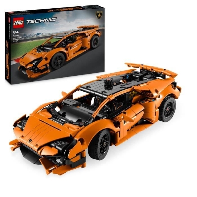 LEGO Technic 42196 Exclu Cdiscount Lamborghini Huracán Tecnica orange Voiture Jouet Pour Enfant de 9 Ans