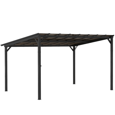 Pergola 428L x 294W x 258H cm Dark Grey