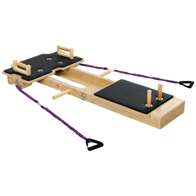 SPORTNOW Tavola Pilates 165x80x10 cm Legno naturale