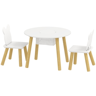 AIYAPLAY Ensemble Table Ronde 2 Chaises Enfant 3-6 Ans Bricolage