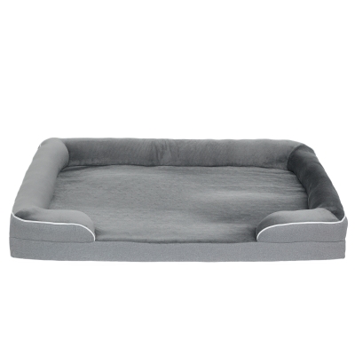 PawHut Dog Sofa Bed with Washable Cover Grey